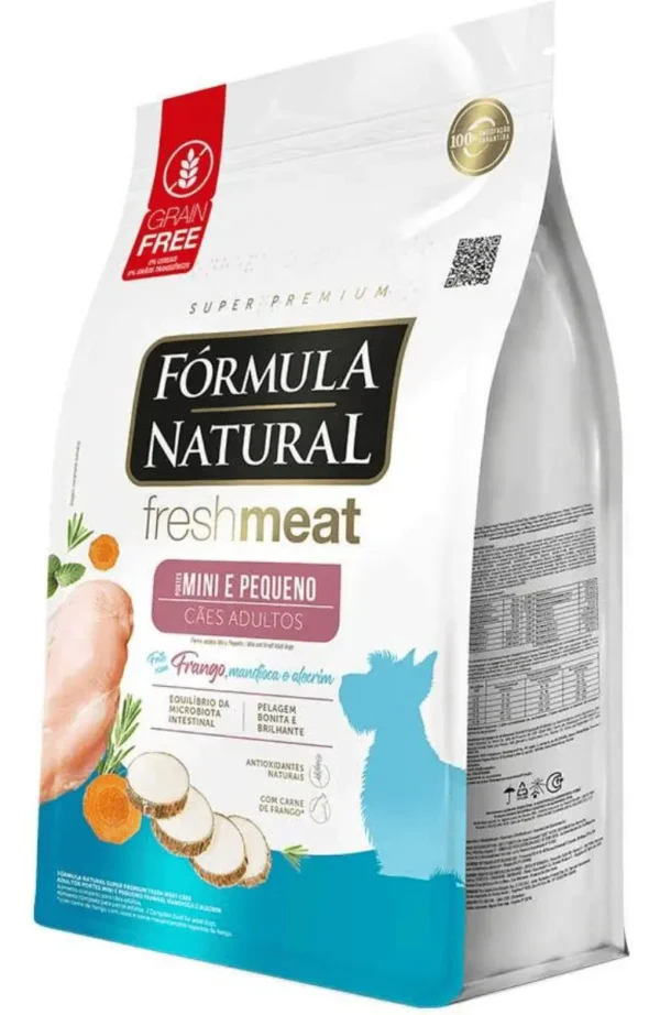 eb144620bc2257b25fff8bf34eeaff9c.webp Fórmula Natural Freshmeat Cães Adultos Min/peq 1kg
