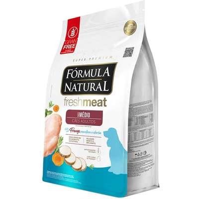 ffcfdec6d8f9acff7da53c68e9eecad3.jpg Ração Fórmula Natural Fresh Meat Frango Cães Adultos Médio 1kg